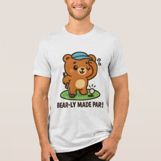 T-shirt En Tri-matière OURS FABRIQUÉ PAR OURS Golfing