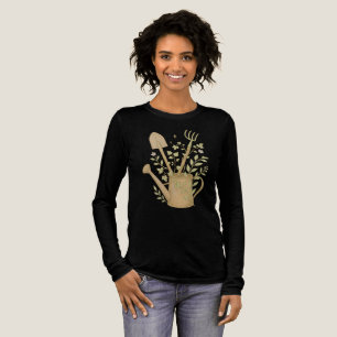 T-shirt En Tri-matière Outils de jardinage Chemise tricylée pour femmes