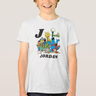 T-shirt En Tri-matière Pal de rue sésame Vintage personnalisé