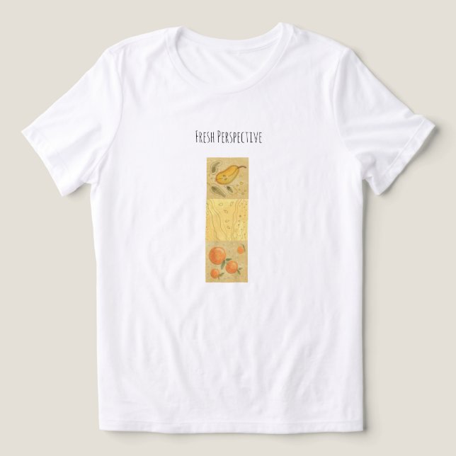 T-shirt En Tri-matière palette de fruits d'été (Design Recto)