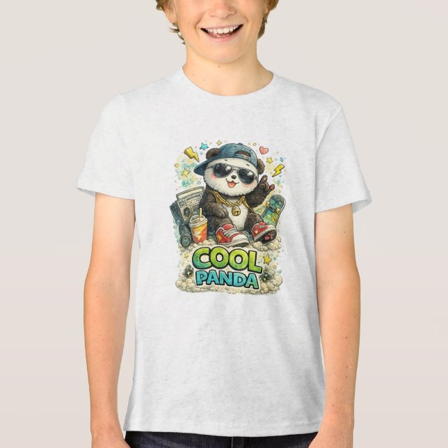 T-shirt En Tri-matière Panda Cool (Recto)