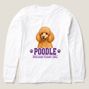 T-shirt En Tri-matière 🐾 Panneau pour amateur de Caniche 🐾