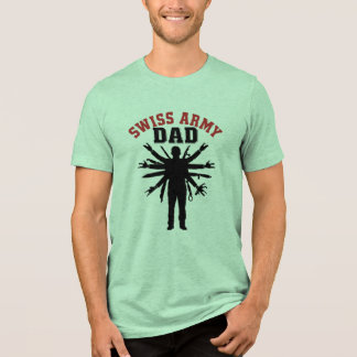 T-shirt En Tri-matière Papa couteau suisse
