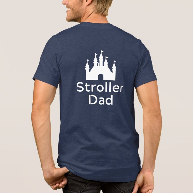 T-shirt En Tri-matière Papa Poussette (Verso)