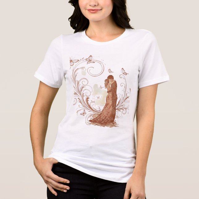 T-shirt En Tri-matière Papillon Bliss Romantic Tee (Recto)