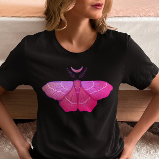 T-shirt En Tri-matière Papillon magique mauve pourpre de la lune