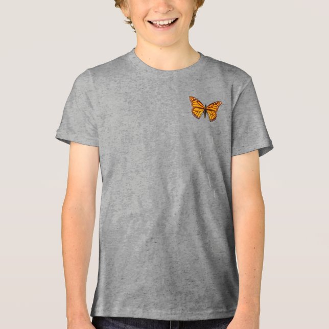T-shirt En Tri-matière Papillon Monarque (Recto)