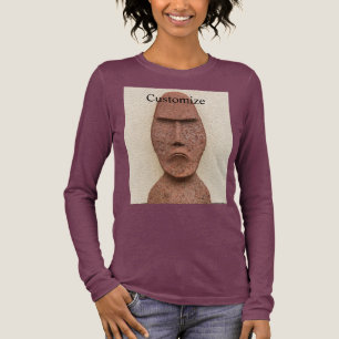 T-shirt En Tri-matière Pâques Île Moai Head Thunder Cove