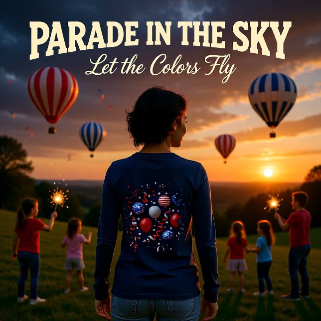 T-shirt En Tri-matière Parade dans le ciel (Créateur téléchargé)
