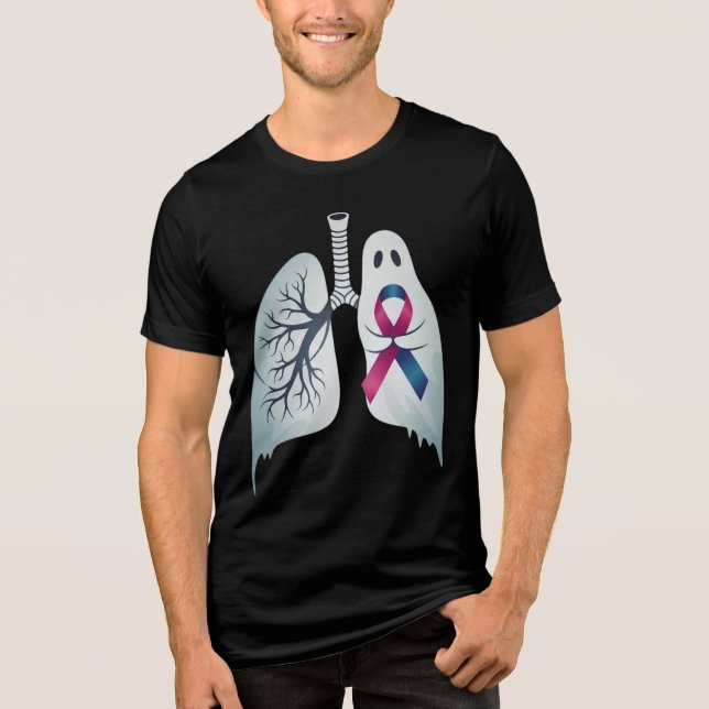 T-shirt En Tri-matière Paranormal Happy Lungs Project Fundraiser Shirt (Recto)