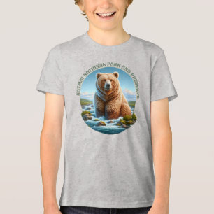 T-shirt En Tri-matière Parc national et réserve de Katmai