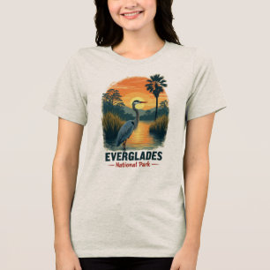T-shirt En Tri-matière Parc national Vintage des Everglades