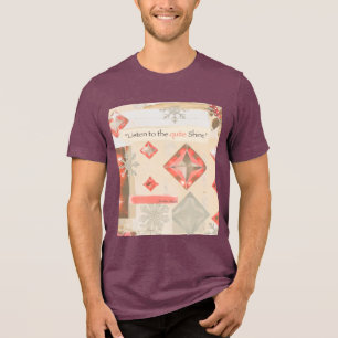 T-shirt En Tri-matière Parcours et Lumière Chaleureuse – Tee-shirt Homme