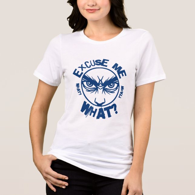 T-shirt En Tri-matière Pardon, Quoi ? (Recto)