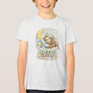 T-shirt En Tri-matière Paresseux Endormi