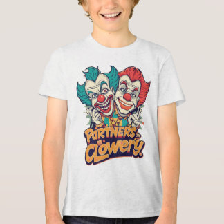 T-shirt En Tri-matière Partenaires en Clownerie (Punition de Clown Drôle)