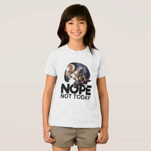 T-shirt En Tri-matière Pas aujourd'hui berger allemand