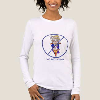 T-shirt En Tri-matière Pas de dictateurs manche longue t