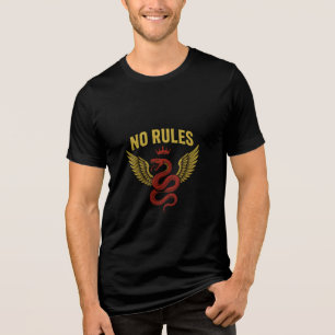 T-shirt En Tri-matière Pas de règles Snake Wing Tee