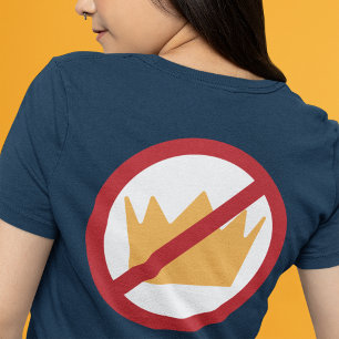 T-shirt En Tri-matière PAS DE ROIS ! Anti-Trump (retour)