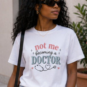 T-shirt En Tri-matière Pas moi devenant un docteur drôle futur docteur