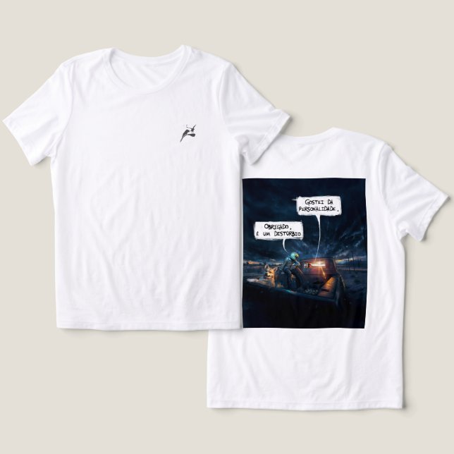 T-shirt En Tri-matière Passageiros (Design Recto & Verso)