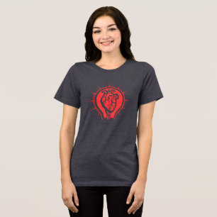 T-shirt En Tri-matière Passion Brillante - Ampoule en forme de cœur anato