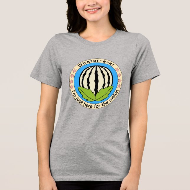 T-shirt En Tri-matière pastèque (Recto)