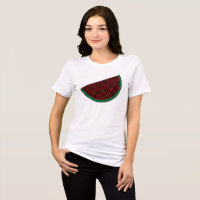 Pastèque de Palestine Broderie tatreez rouge