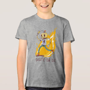 T-shirt En Tri-matière Patinage ou mort : L'esprit de feu de la planche à