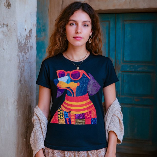 T-shirt En Tri-matière Pawfect Dachshund Wienerdog Doxie Dogmaman En Styl (Créateur téléchargé)