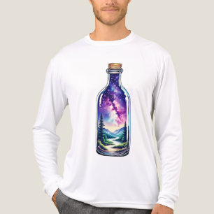T-shirt En Tri-matière Paysage des montagnes cosmiques