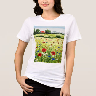 T-shirt En Tri-matière Paysage rural