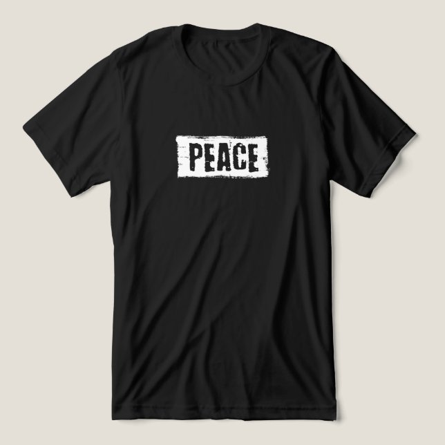 T-shirt En Tri-matière Peace Double Sided  (Design Recto)