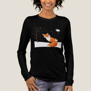 T-shirt En Tri-matière Peace Earth Minimalist Fox Bird Animal