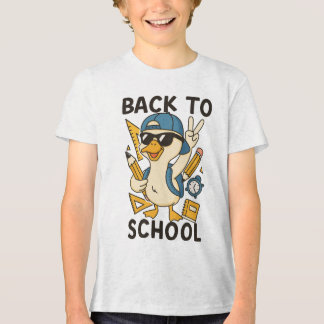 T-shirt En Tri-matière 🧢 Peace Out, Summer — It’s School Time! 🕶️