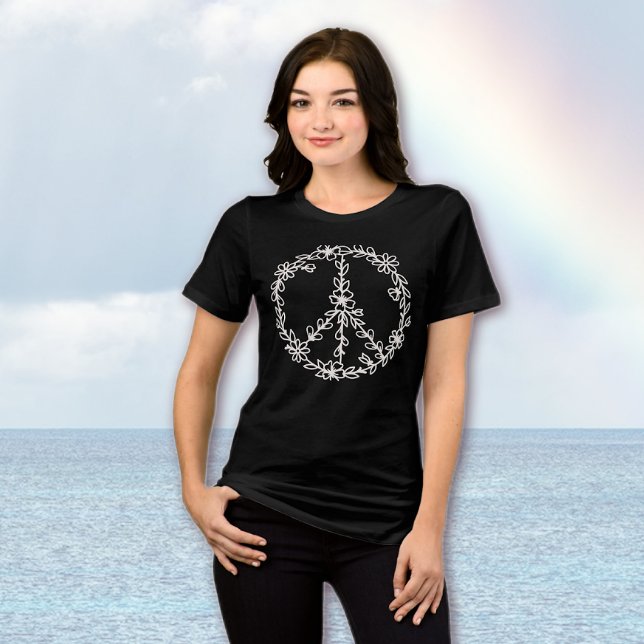 T-shirt En Tri-matière Peace Sign (Créateur téléchargé)
