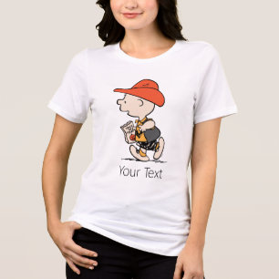 T-shirt En Tri-matière Peanuts Charlie Brown Cowboy Halloween