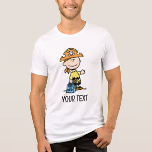 T-shirt En Tri-matière Peanuts Charlie Brown Pirate Halloween