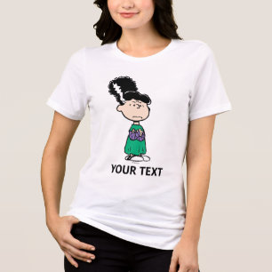 T-shirt En Tri-matière Peanuts Lucy Épouse de Frankenstein Halloween