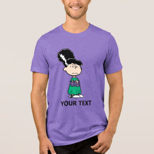 T-shirt En Tri-matière Peanuts Lucy Mariée de Frankenstein Halloween