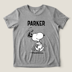 T-shirt En Tri-matière Peanuts Snoopy Danse Joyeuse