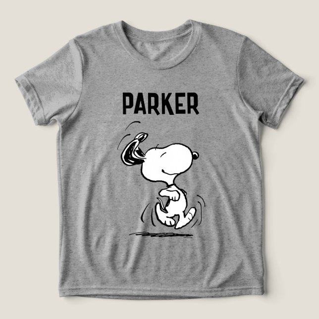 T-shirt En Tri-matière Peanuts | Snoopy Happy Dance (Design Recto)