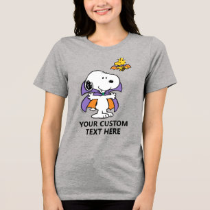 T-shirt En Tri-matière Peanuts Snoopy Woodstock Vampire Halloween