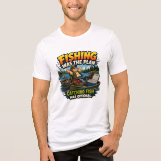 T-shirt En Tri-matière Pêche drôle était le plan Attraper du poisson étai