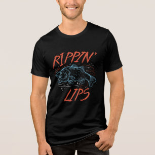 T-shirt En Tri-matière Pêche Rippin Lips pêcheur