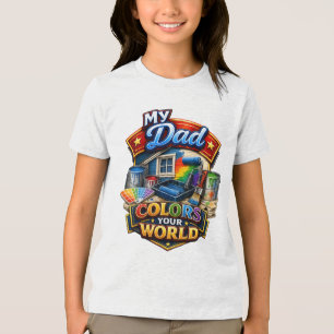 T-shirt En Tri-matière Peintre