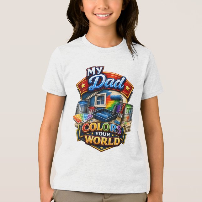 T-shirt En Tri-matière Peintre (Recto)