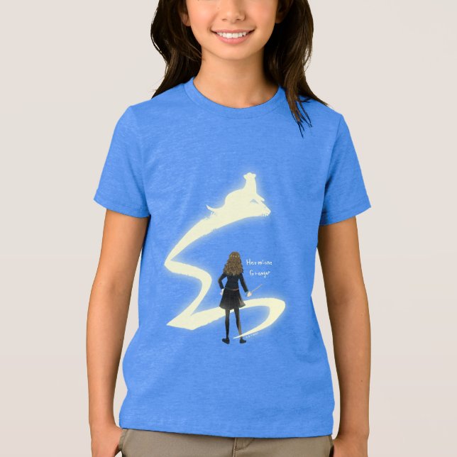 T-shirt En Tri-matière Peinture du Patronus d'Hermione Granger (Recto)
