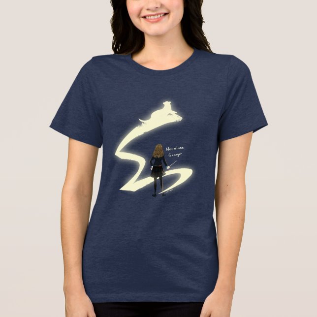 T-shirt En Tri-matière Peinture du Patronus d'Hermione Granger (Recto)